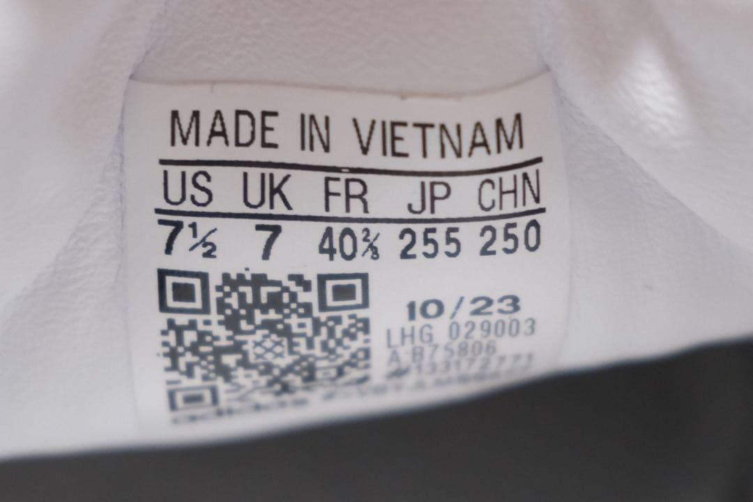 adidas Samba サンバ ホワイト/ブラック　25.5cm