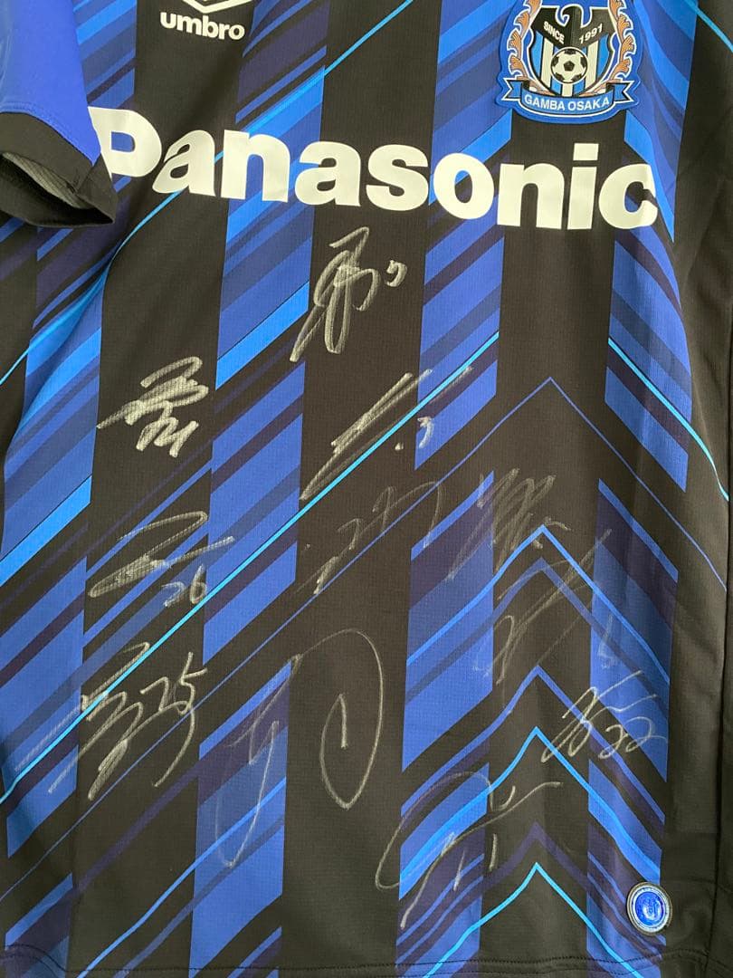 【選手サイン入り】ガンバ大阪 2021オーセンティックユニフォーム