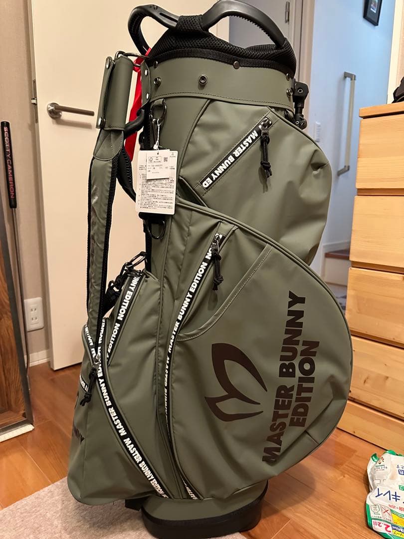 MASTER BUNNY EDITION キャディバッグ オリーブグリーン