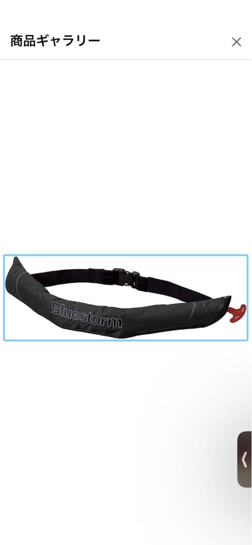 あお ブルーストーム 腰巻き 膨張式 国土交通省型式承認品TypeA