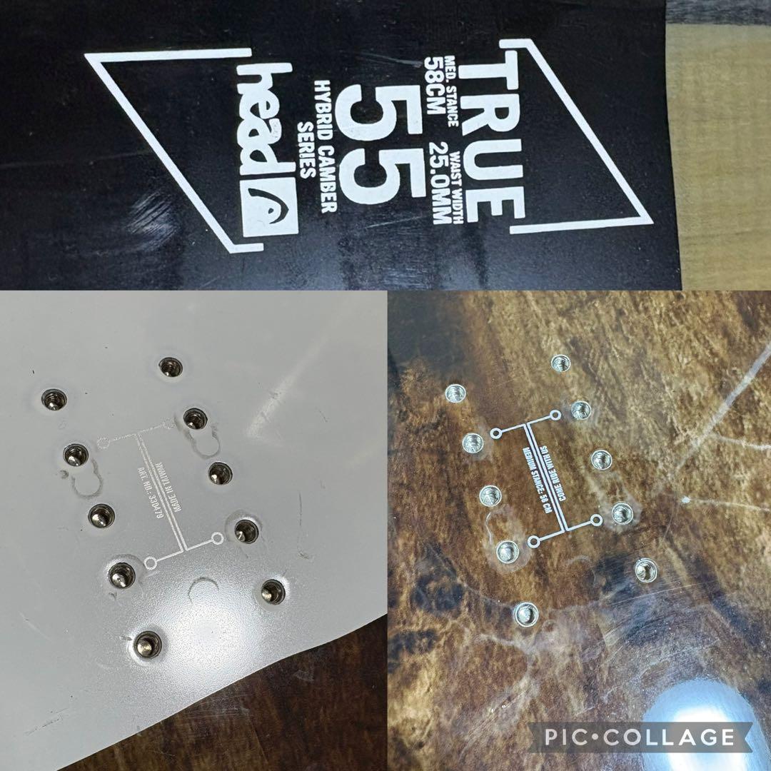 HEAD スノーボード グラトリ パウダー FLUX ビンディング スノボ 雪山