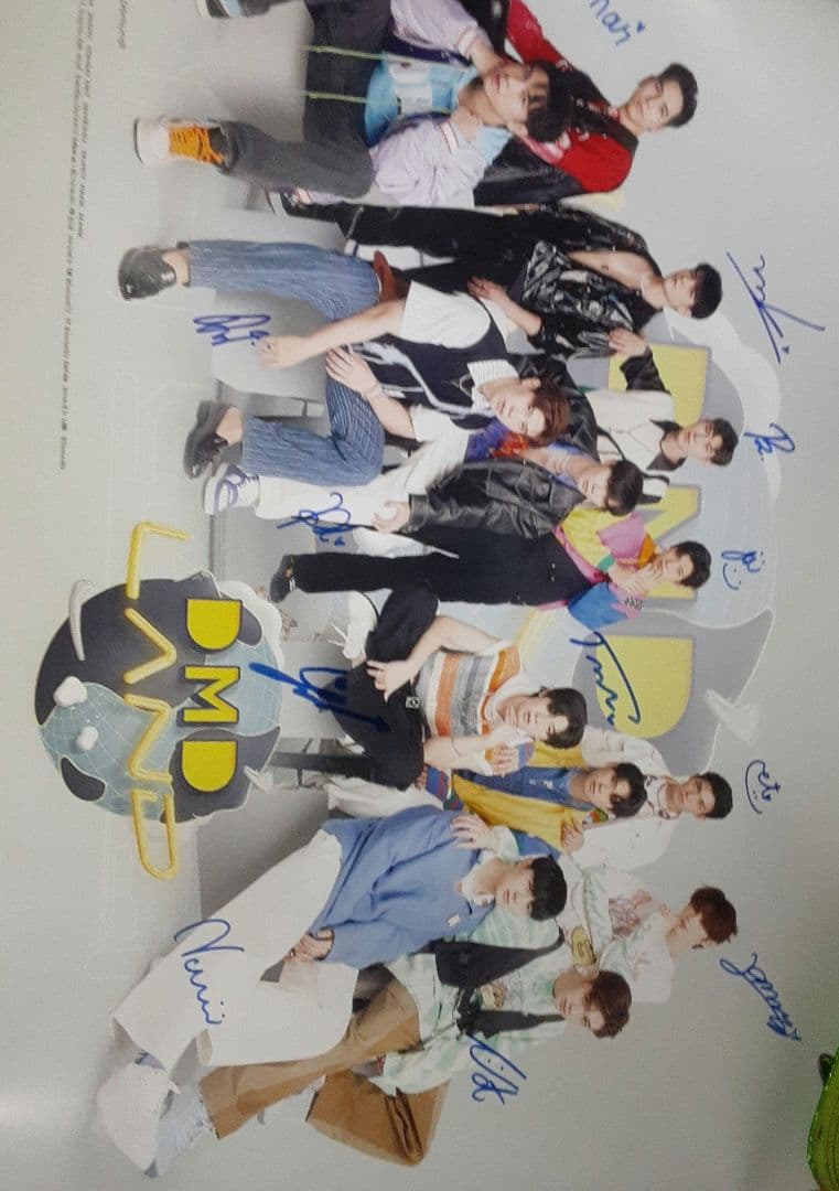 DMD ポスター　直筆サイン　ZeeNuNew maxnat