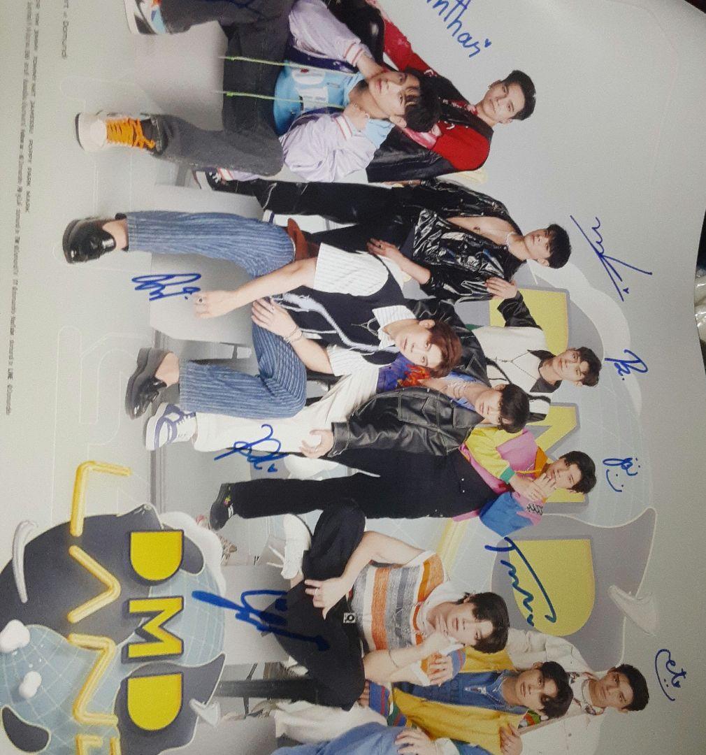 DMD ポスター　直筆サイン　ZeeNuNew maxnat