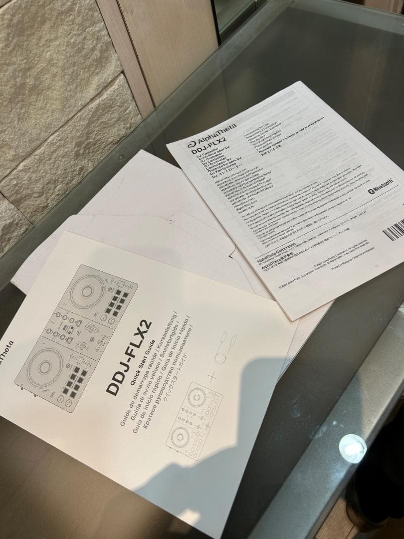 AlphaTheta DDJ-FLX2 本体のみ DJコントローラー 中古品