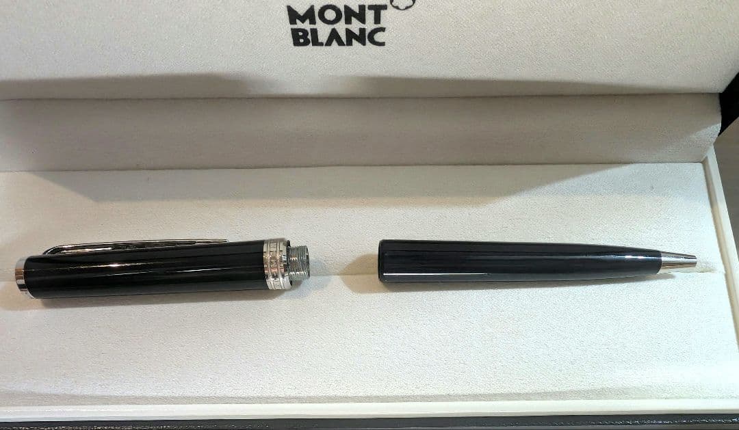 MONTBLANC PIX ブラック ボールペン 、ジェットストリーム替芯