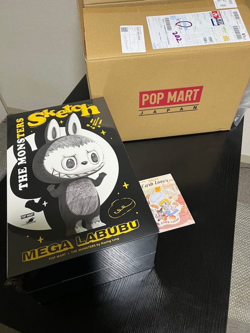 MEGA LABUBU 400% Sketch 新品未開封