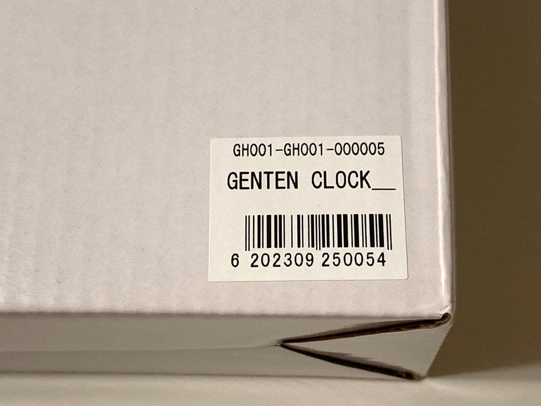 GLAY TERU GENTEN CLOCK 時計　新品