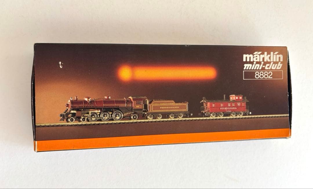 メルクリン　mini-club ペンシルバニア鉄道　蒸気機関車 セット　完動品
