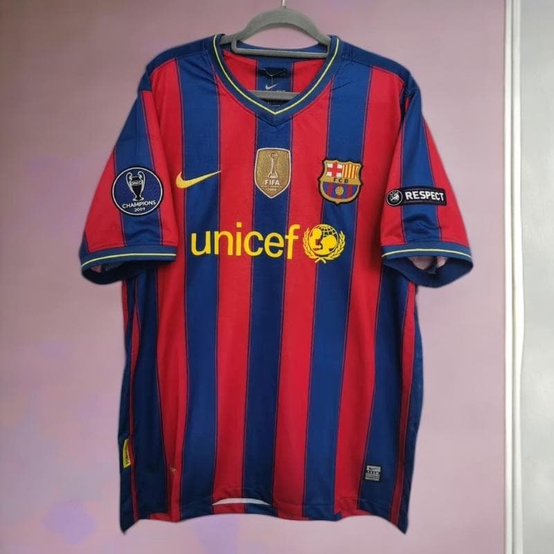 09-10 バルセロナ IBRAHIMOVIĆ 9番 半袖 シャツ