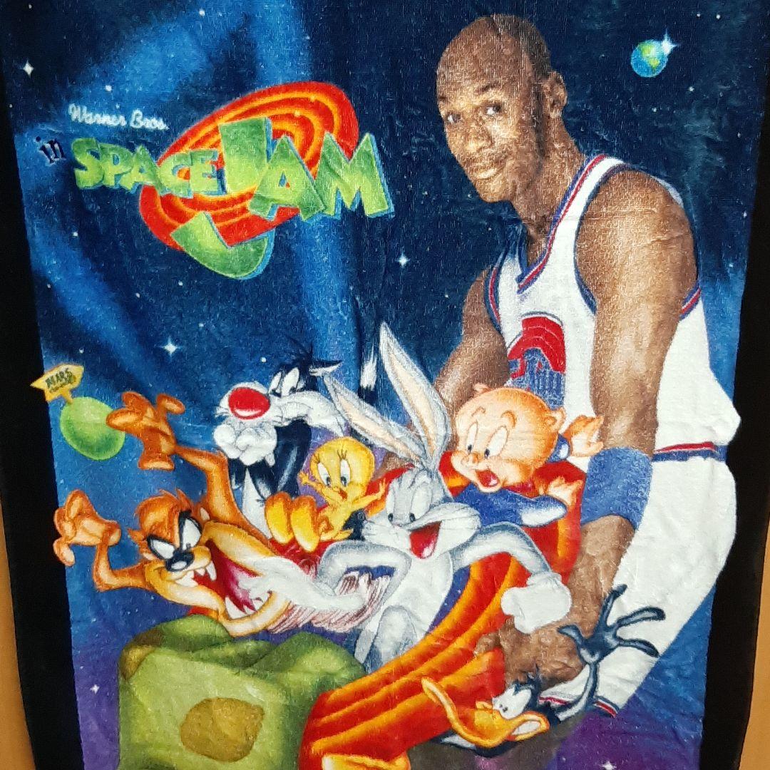 Space jam  ルーニートゥーン×マイケル・ジョーダン ロングタオル