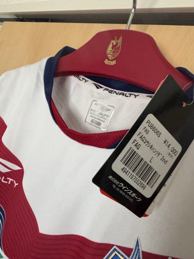 【未使用品】ファジアーノ岡山 オーセンティックユニフォーム 2018 アウェイ