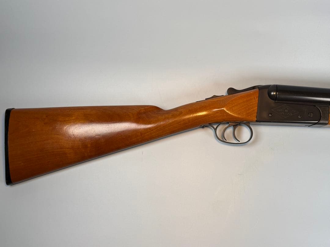 ハドソン製水平二連ダブルバレルショットガン 木製ストック