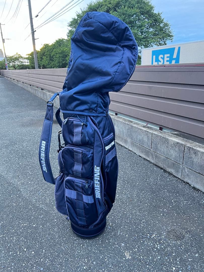 BRIEFING キャディバッグ ネイビー