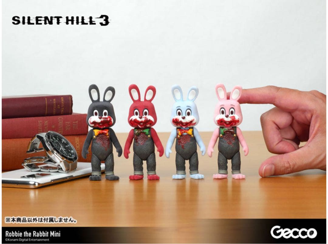 【未開封】サイレントヒル 3 ロビー・ザ・ラビット　ミニ　4体セット