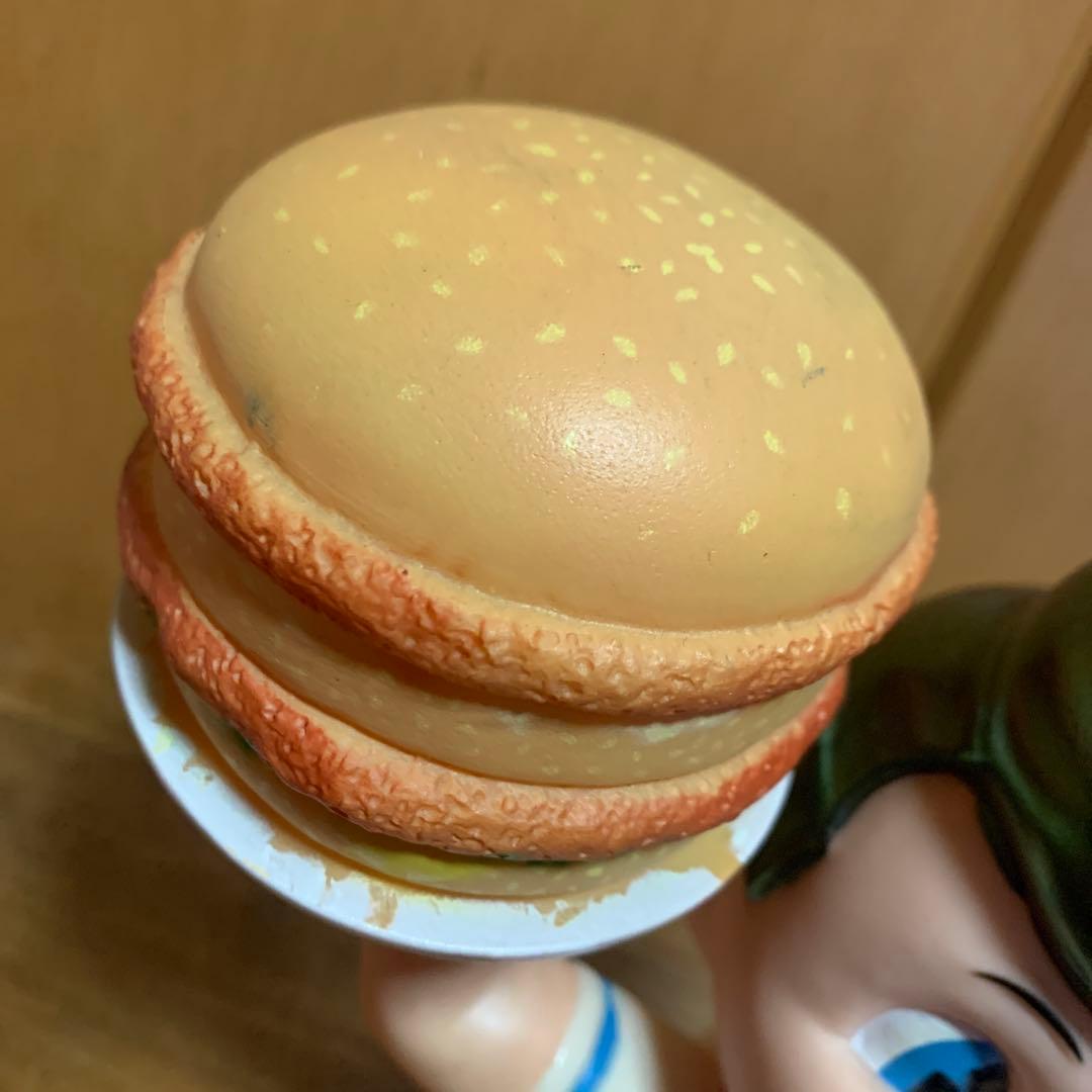 激レアアンティーク　BIG BOY マネーバンク　緑メタリック髪色バージョン