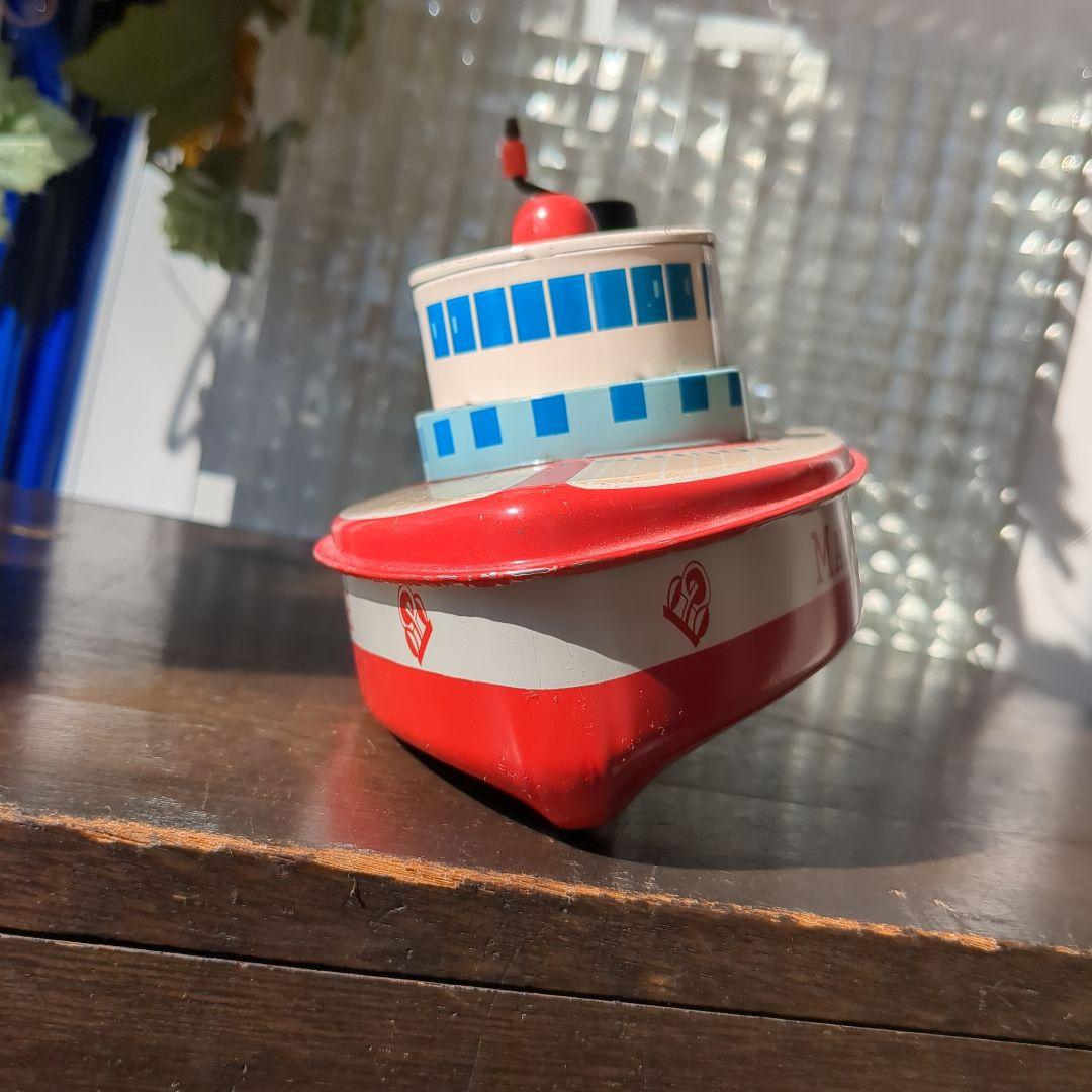 昭和レトロ　ブリキ玩具おもちゃ　米澤製ブリキボート