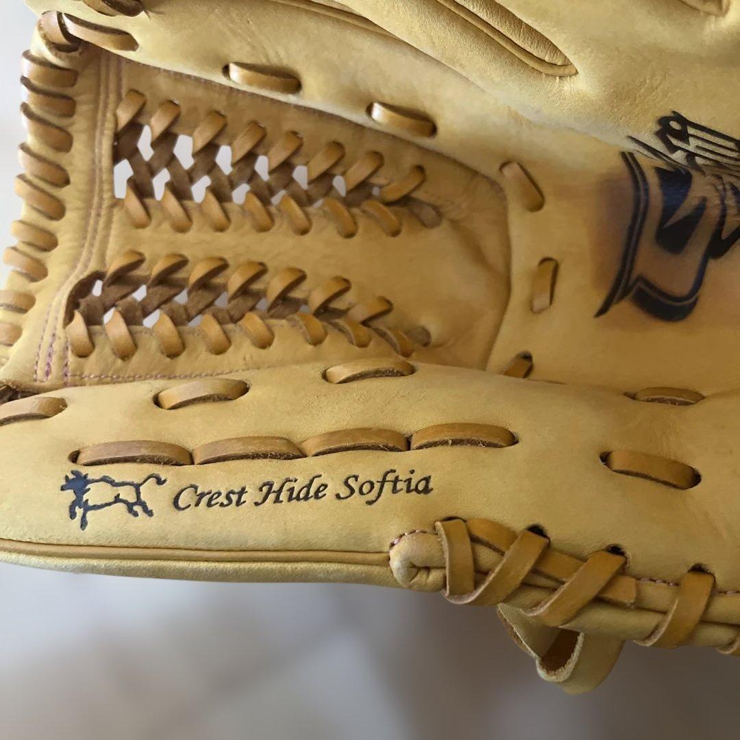 Mizuno Super Soft 野球グローブ イエロー