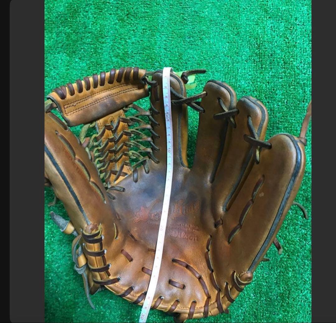 ウイルソン　硬式用　型抜群！　軟式可