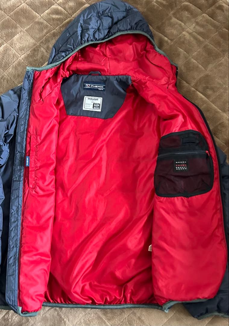 【最終値下げ】【美品‼︎】PHENIX スキーウェアダウンジャケット・Lサイズ！