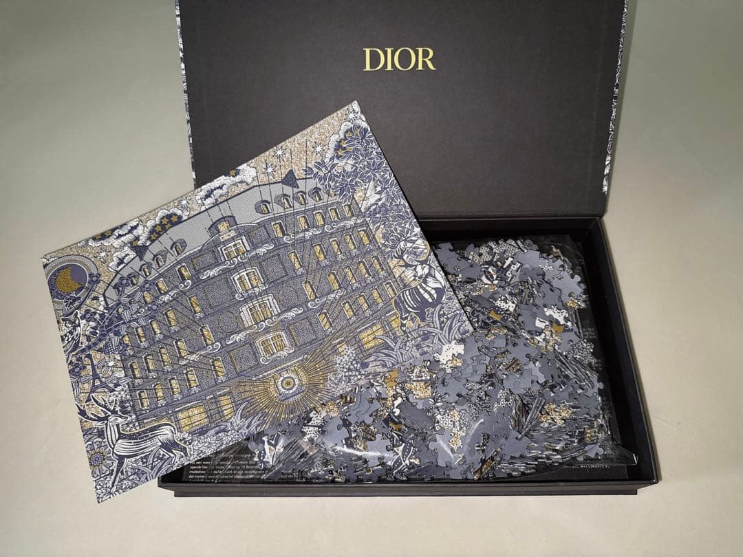 【未開封】 【Dior】ジグソーパズル 花と動物デザイン