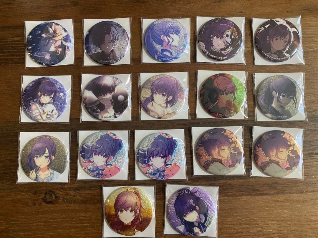 プロセカ 缶バッジ　朝比奈まふゆ