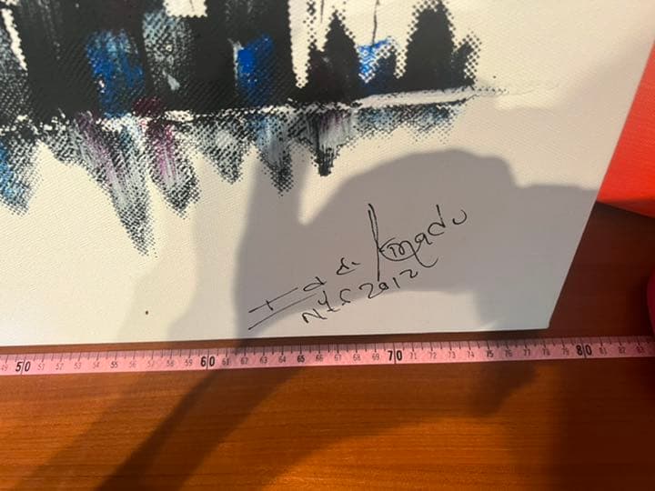 絵画④ ニューヨーク　New York マンハッタン　風景画　油絵　2012