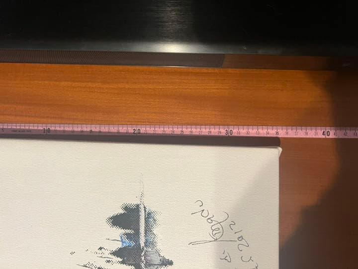 絵画④ ニューヨーク　New York マンハッタン　風景画　油絵　2012