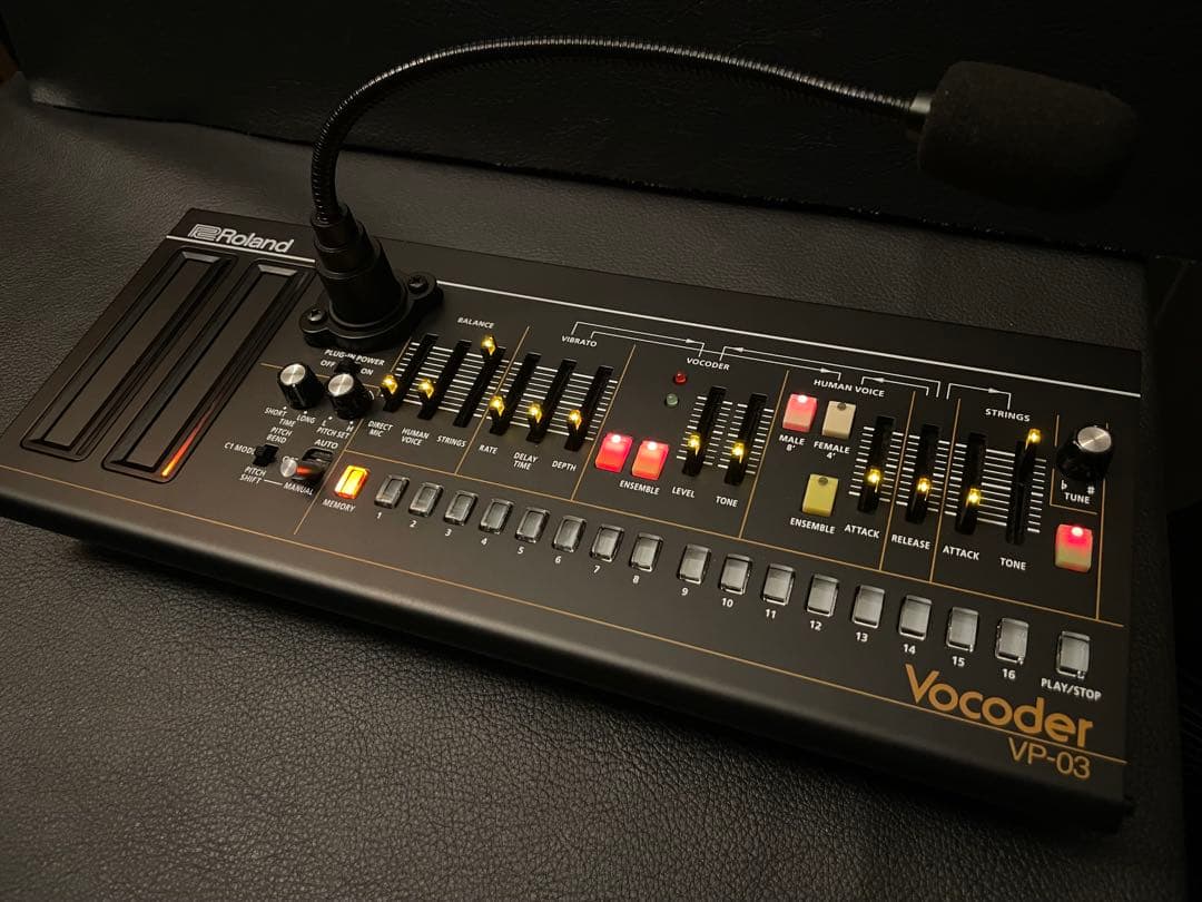 Roland Vocoder VP-03 ヴォコーダー VP-330 YMO機材