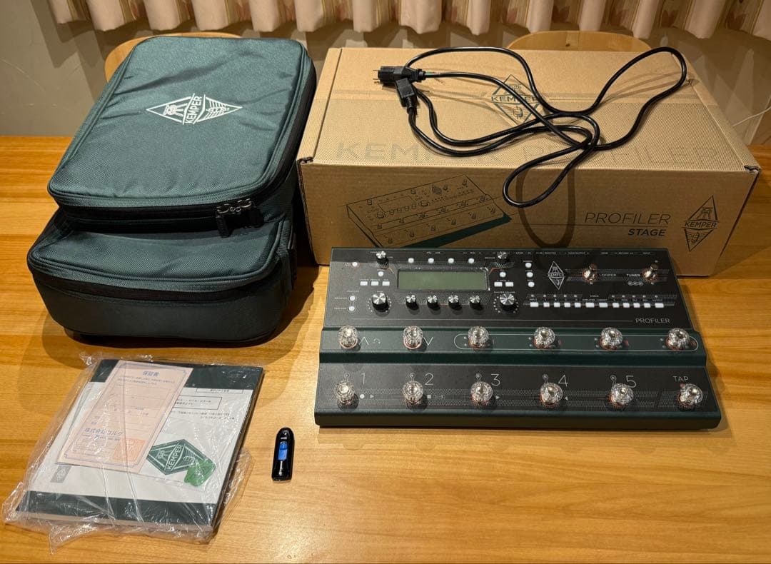 バンオンKemper PROFILER STAGE 有料Rig多数 バッグ