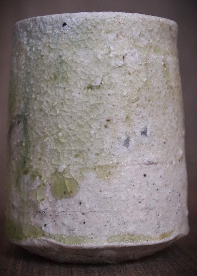 人気作家★辻村唯【師＆父：辻村史郎】★自然釉（窯変）湯のみAA