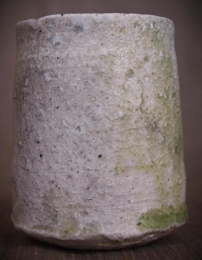 人気作家★辻村唯【師＆父：辻村史郎】★自然釉（窯変）湯のみAA