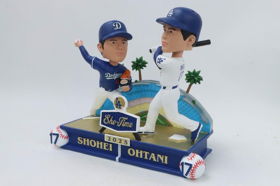 大谷翔平 デュアルボブルヘッド 2025 Sho-Time FOCO社製 二刀流