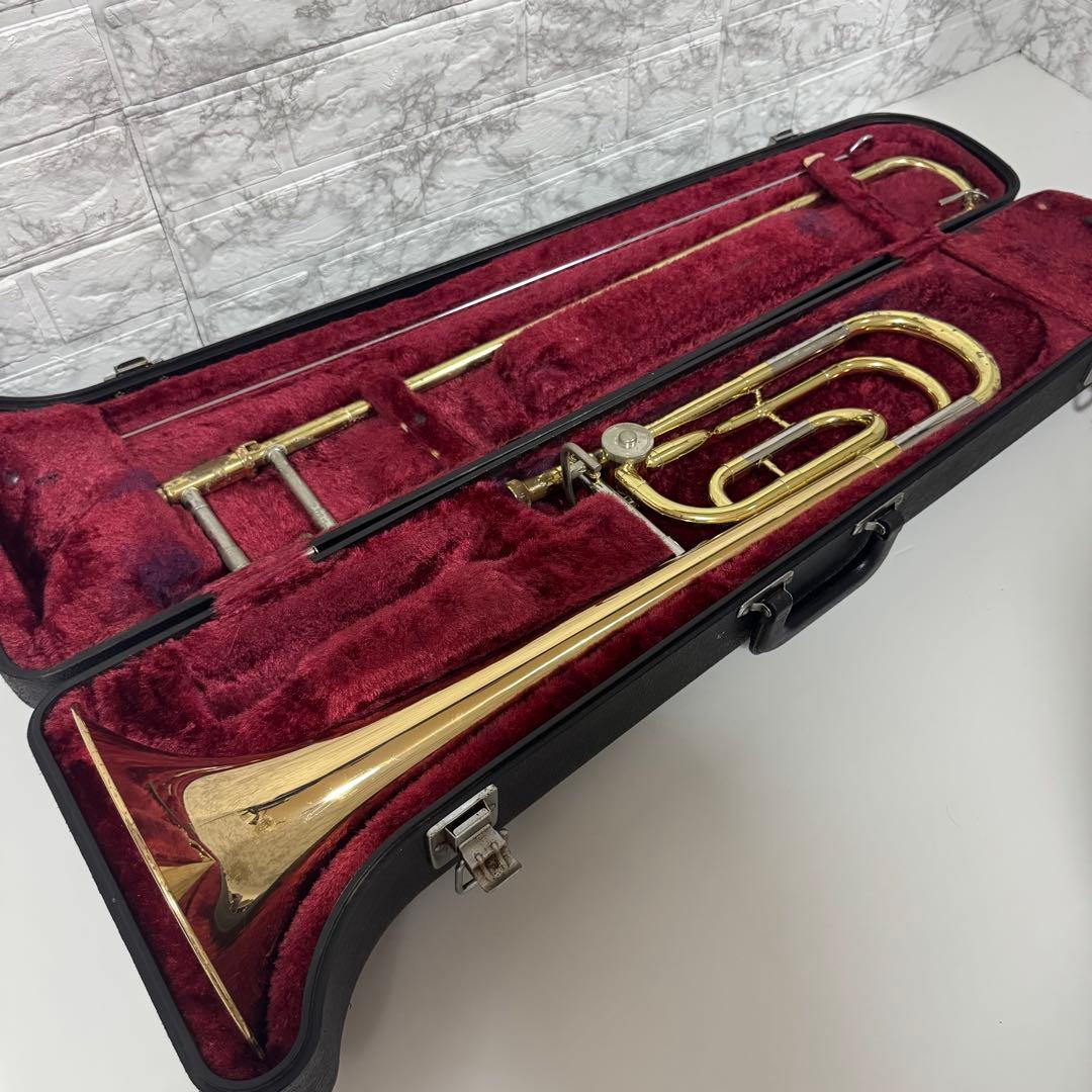 YAMAHA ヤマハ　テナーバストロンボーン　YSL456G F管　ハードケース
