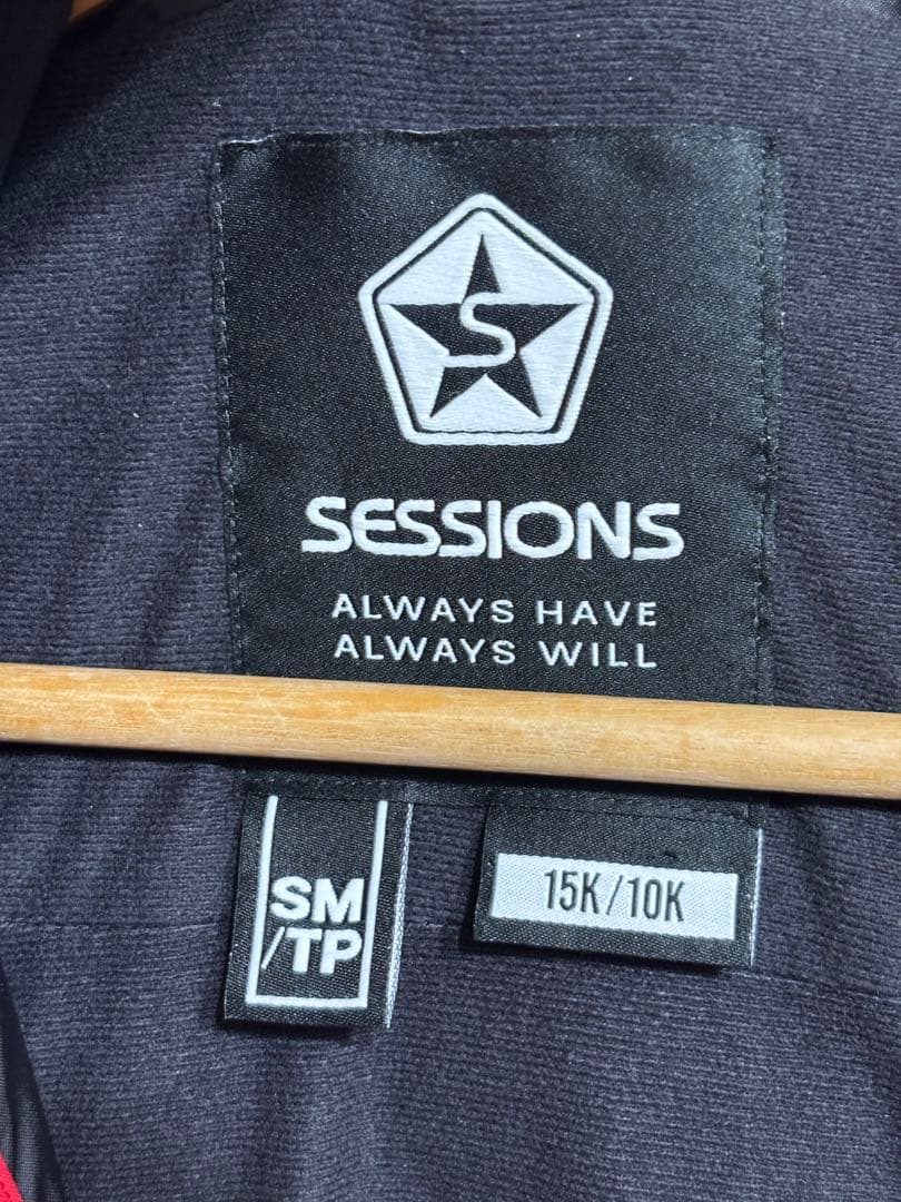 sessionsセッションズ　スノーボードウェア上下セット Sサイズ
