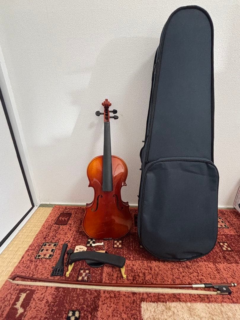 バイオリン本体 NO.210 4/4 ケース付き ジャンク