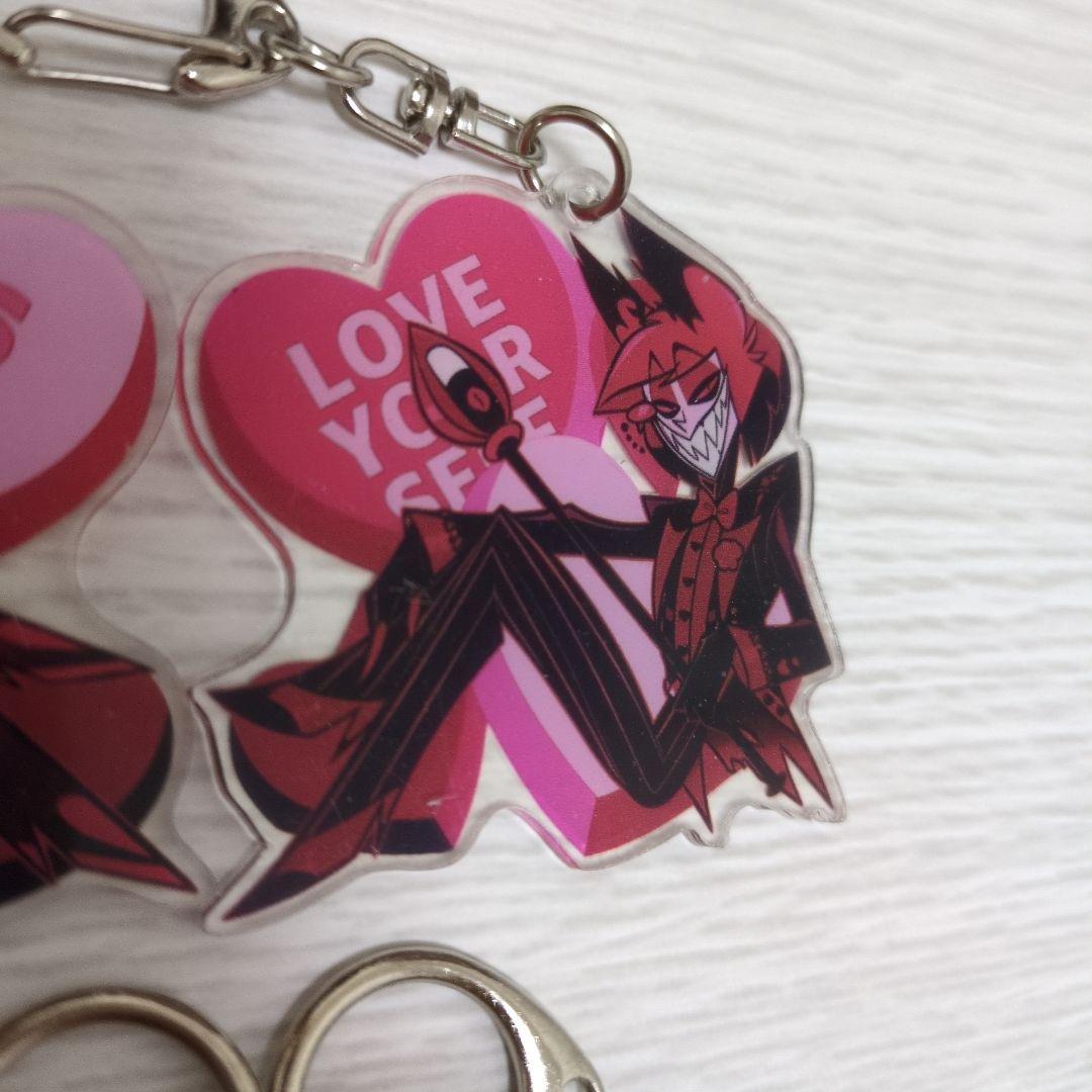 ハズビンホテル バレンタイン アクリルキーホルダー　4セット　全種類