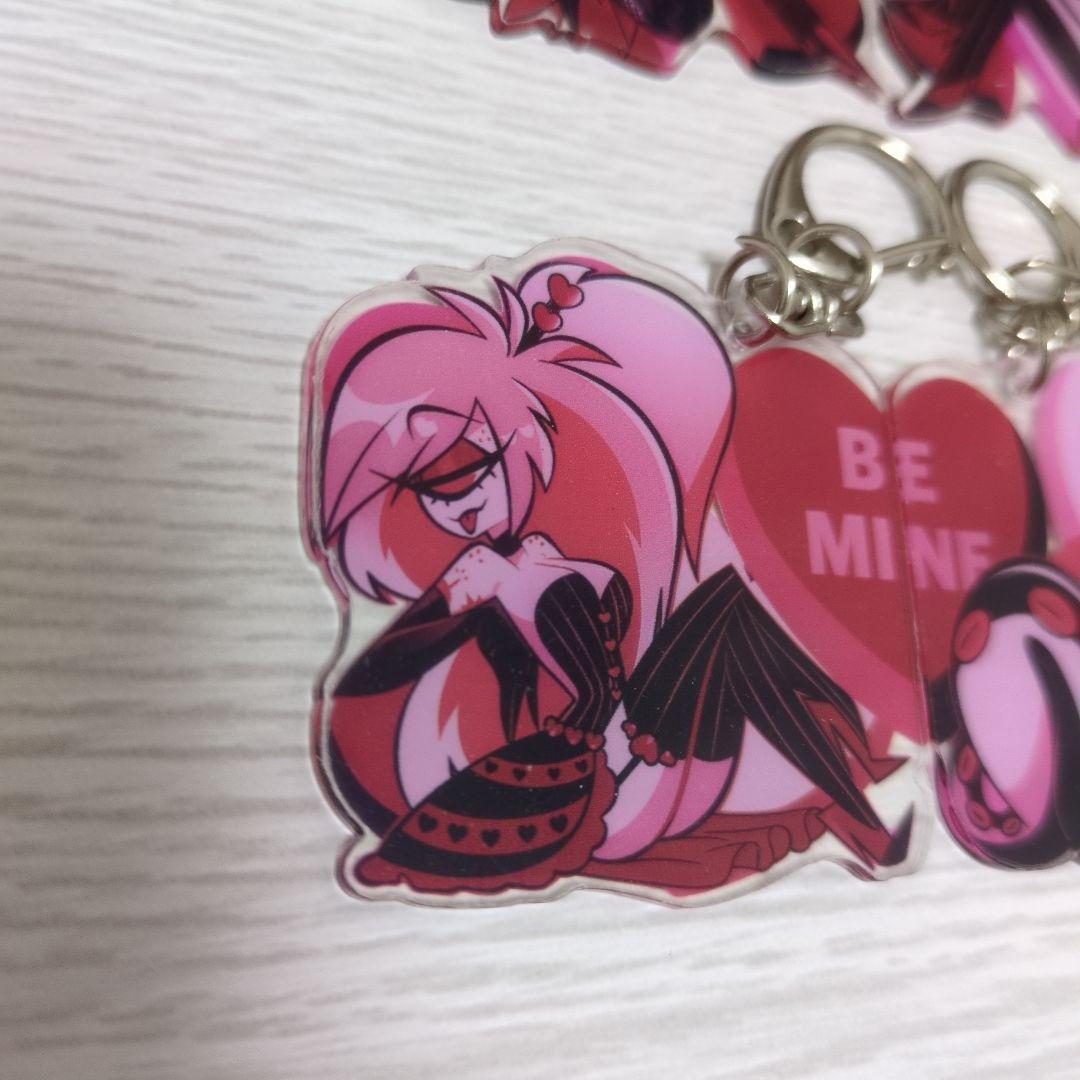 ハズビンホテル バレンタイン アクリルキーホルダー　4セット　全種類