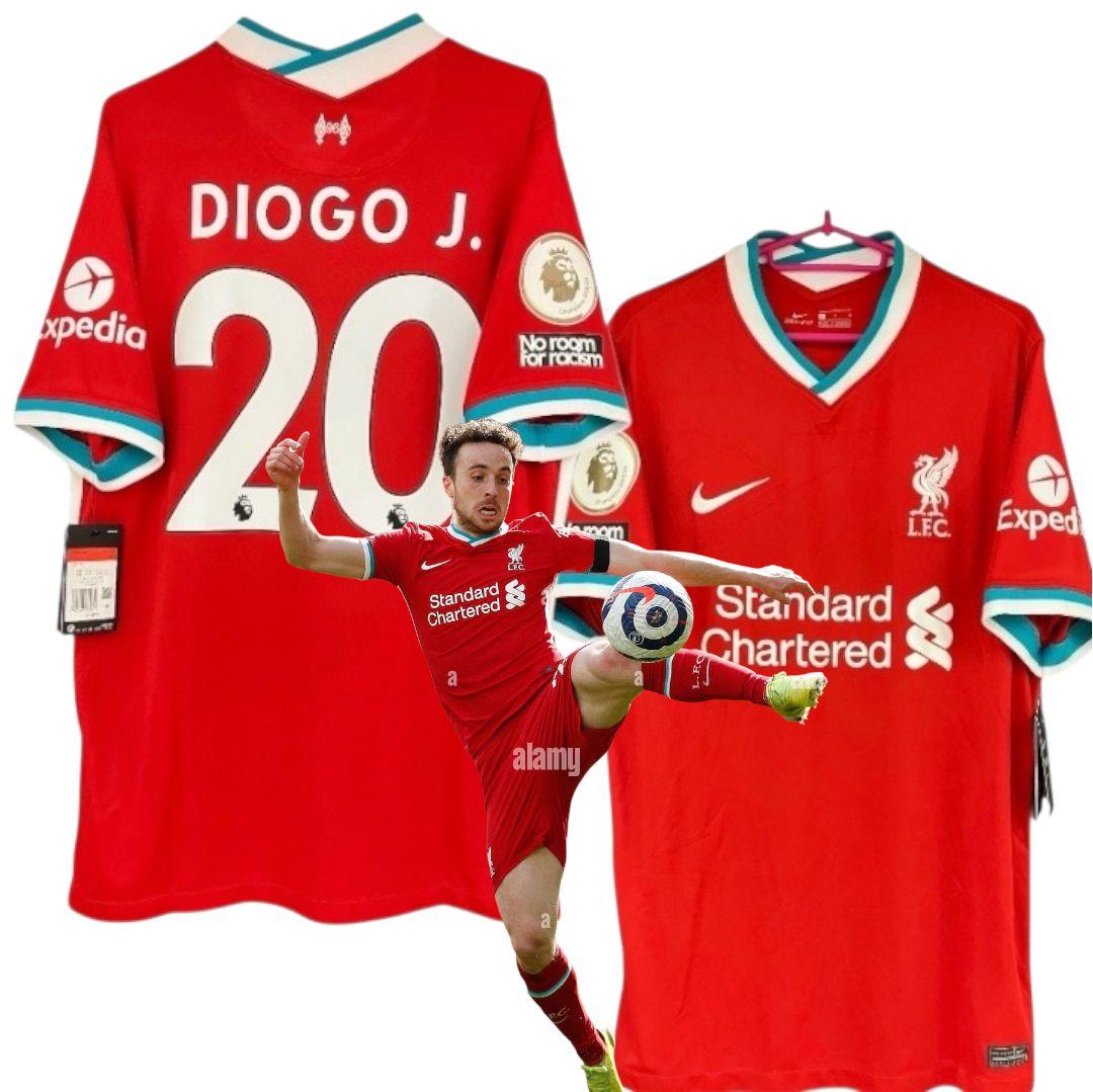 20-21 リバプール　ディエゴ・ジョタ　オフィシャル　フルパッチユニフォーム