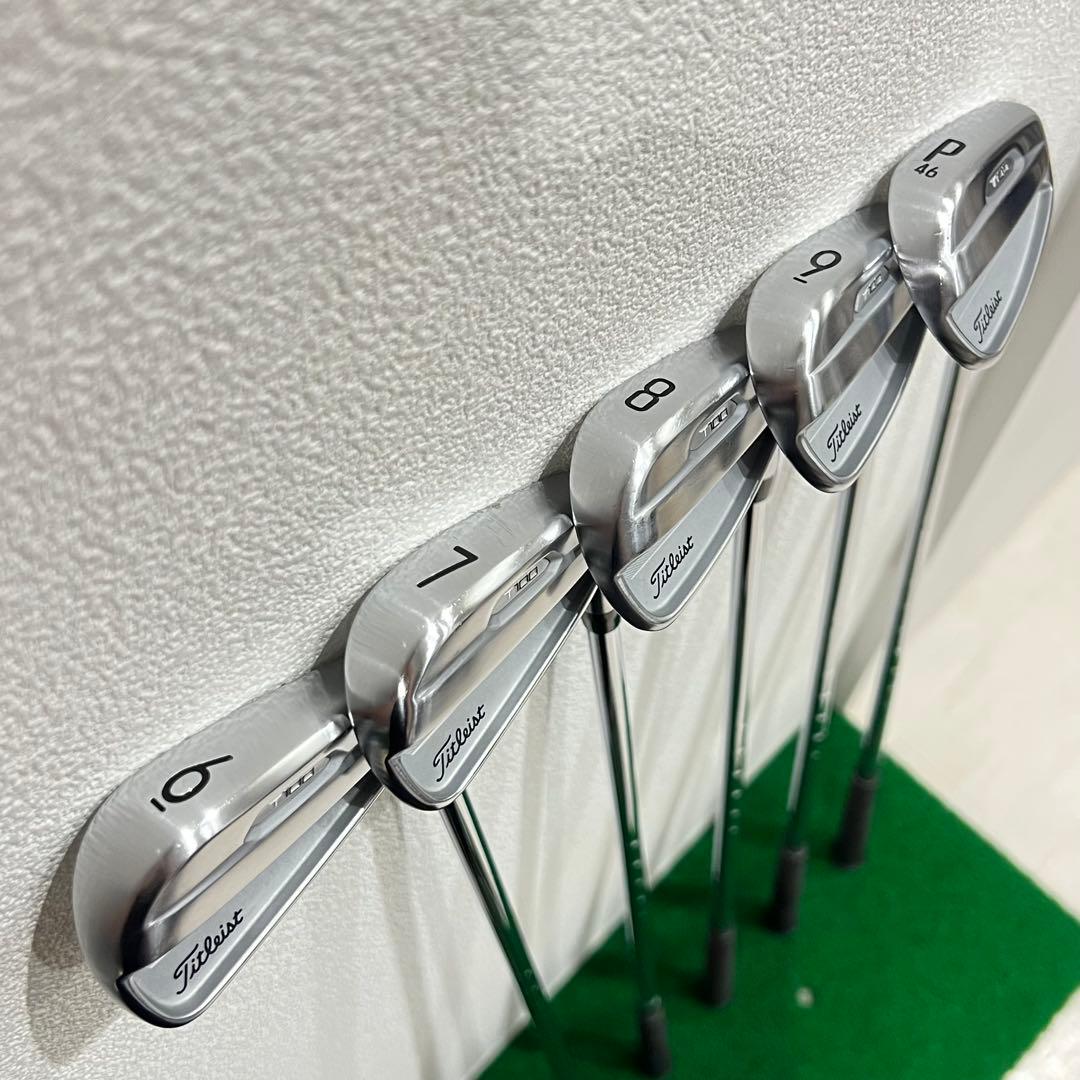 Titleist タイトリスト T100 2021 アイアン 5本 105T S