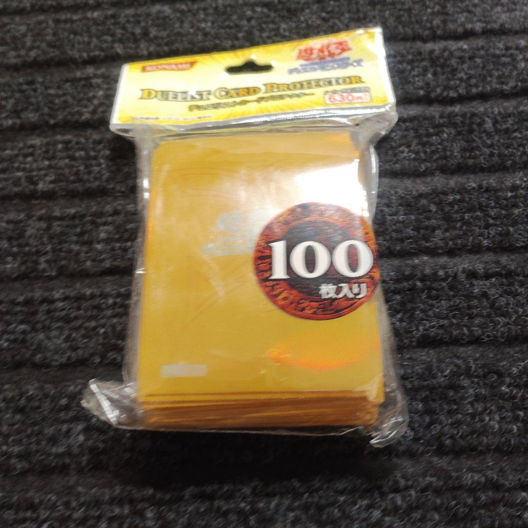 遊戯王 カードスリーブ ラーイエロー 100枚入 未開封新品
