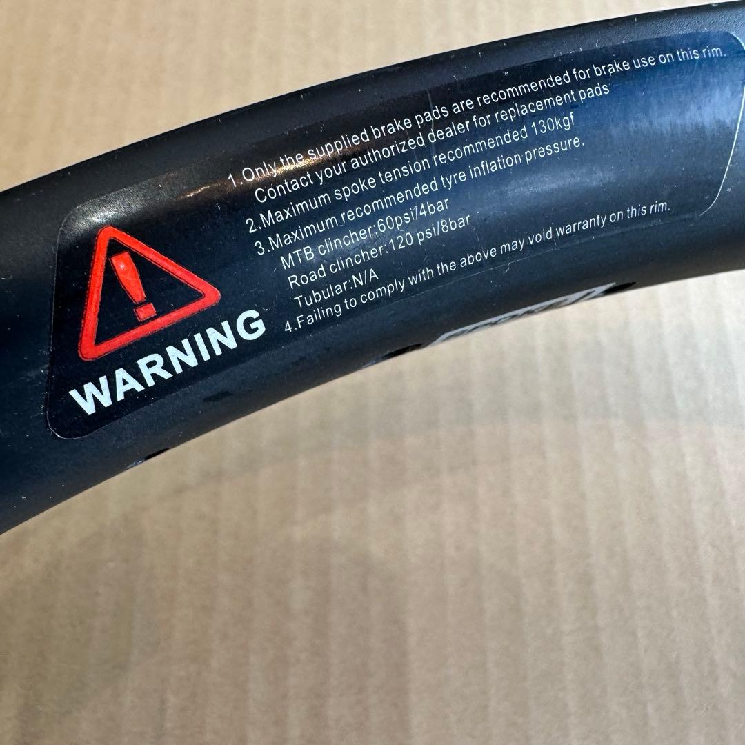 【新品未使用】FORMOSA カーボンリム　27.5インチ　32H