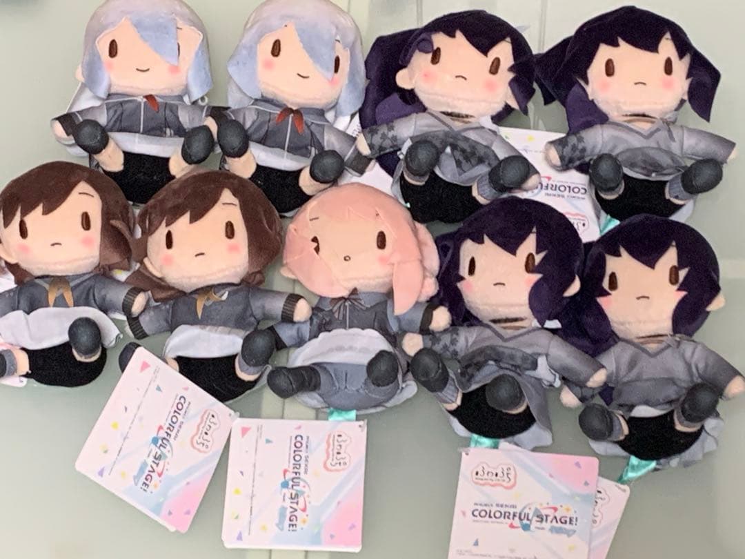 プロジェクトセカイ　プロセカ　ふわぷちミニぬいぐるみ　9体セット　①