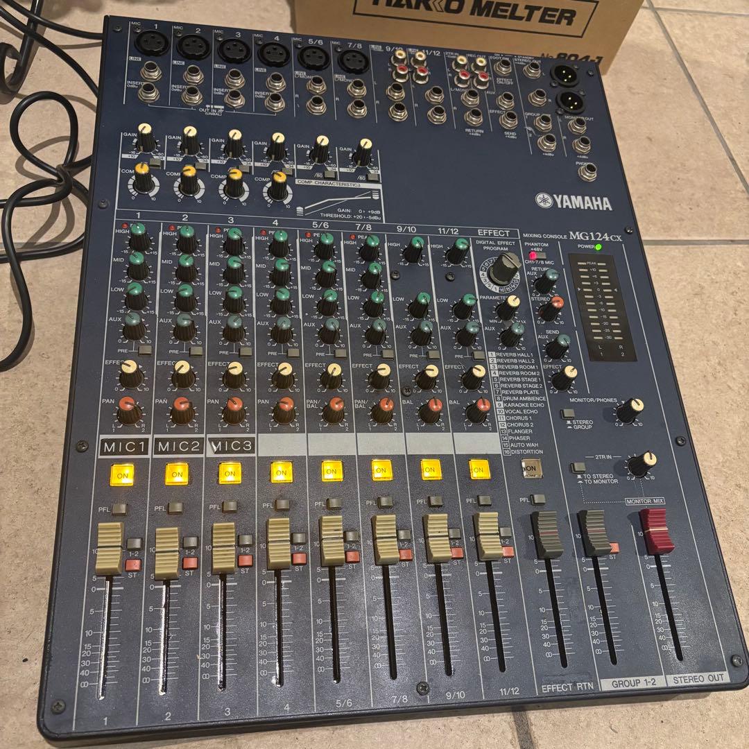 YAMAHA ミキシングコンソール MG124CX 音響機材