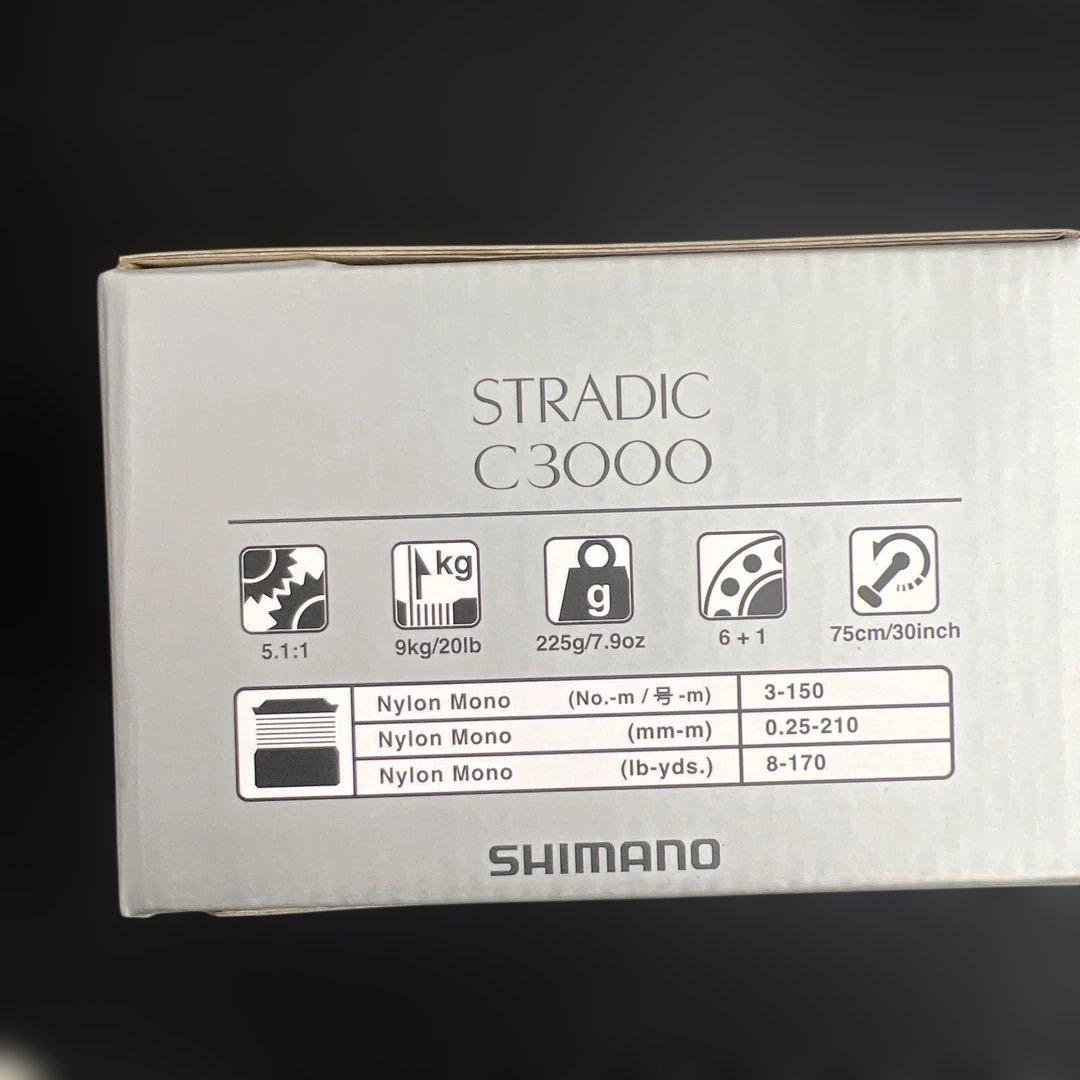 512243 シマノ　スピニングリール 23 ストラディック　C3000