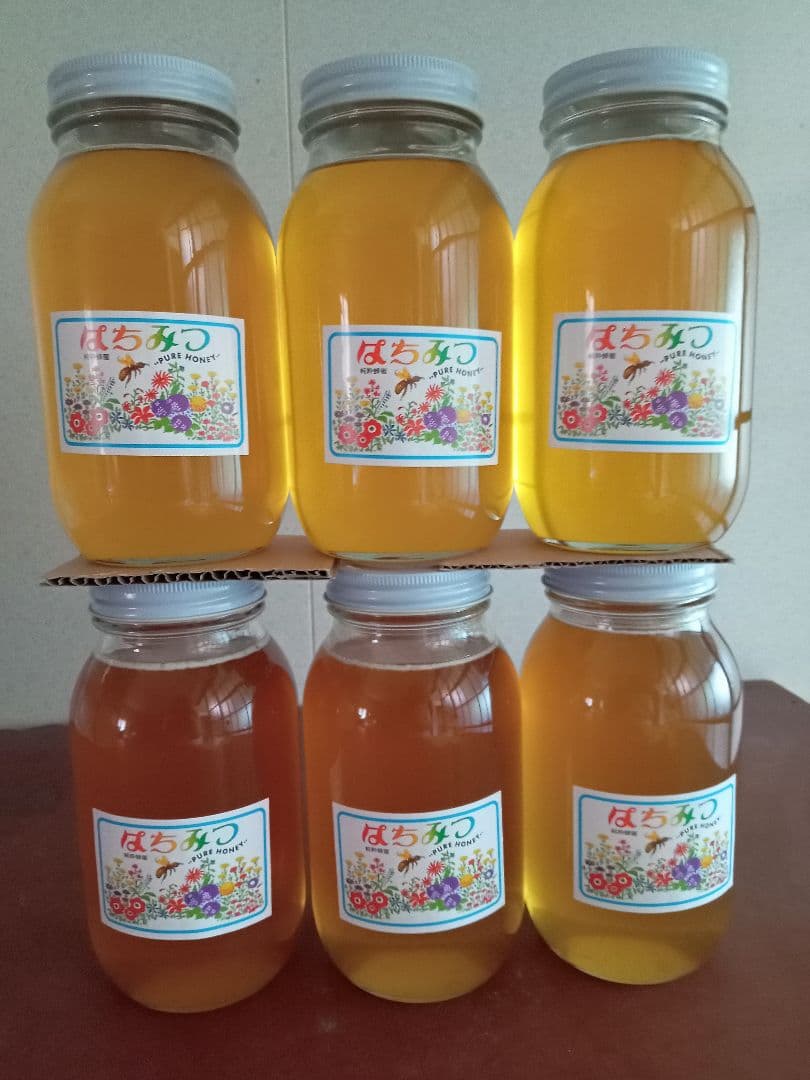 国産百花蜂蜜1200g×6