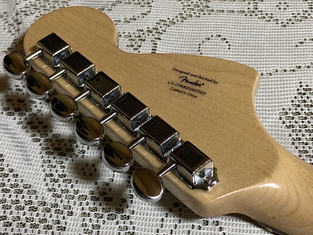 ギター Squier by Fender Super-Sonic Shell Pink