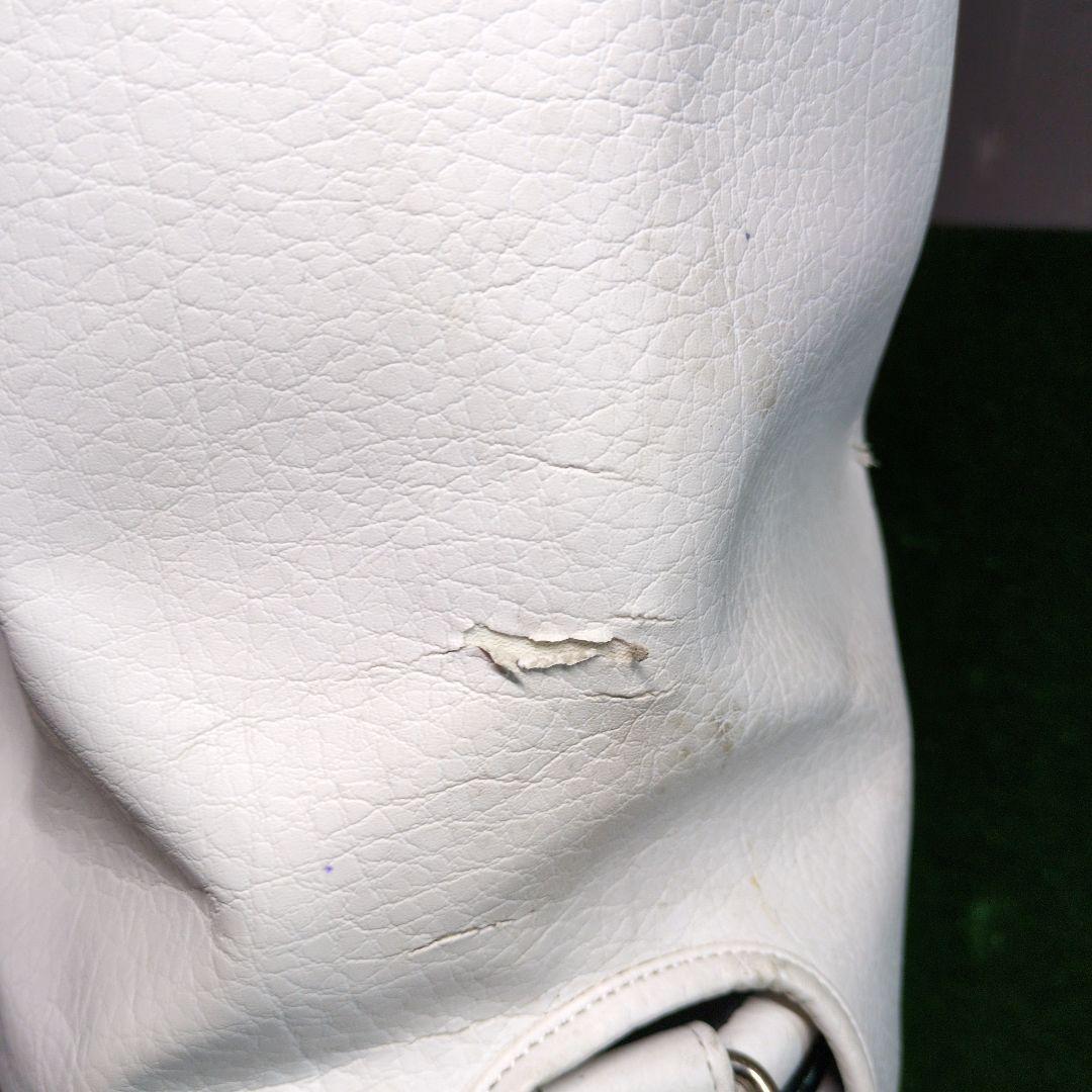 adabat アダバット ゴルフ キャディバッグ【ホワイト/グリーン】