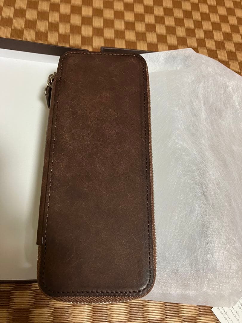 SEASAR Duct シーサーダクトペンケース マルゴー色:カスターニャ　レア