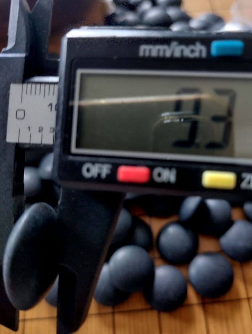 蛤碁石、碁笥セット白石 180個 黒石181個