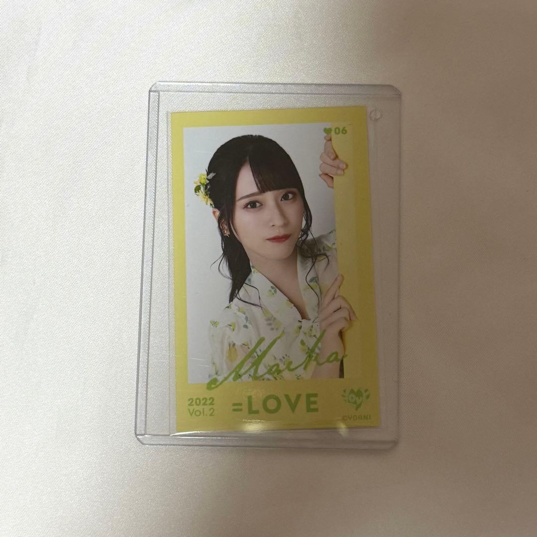 イコラブ　佐々木舞香　ミニフォト　レア　シトロン